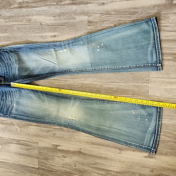 Vigoss Distressed Jeans, Light Blue, Size 3 - Picture 10 of 11